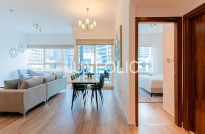 Apartment - 1 Bedroom - 1 Bathroom for rent in Marina Quays North - Marina Quays - Dubai Marina - Dubai