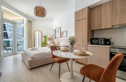 Apartment - Studio - 1 Bathroom for rent in Urban Oasis - Business Bay - Dubai