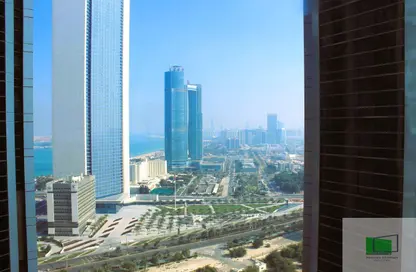 شقة - غرفة نوم - 2 حمامات للايجار في 2 برج الاتحاد - أبراج الاتحاد - شارع الكورنيش - أبوظبي