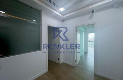 Office Space - Studio - 1 Bathroom for rent in Almas Tower - Jumeirah Lake Towers - Dubai