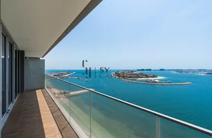 شقة - 3 غرف نوم - 4 حمامات للايجار في برج Beach Isle 1 - بيتش آيل - إعمار بيتشفرونت - دبي هاربور - دبي
