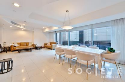Apartment - 4 - 4 for rent in Jumeirah Living - World Trade Centre Residence - World Trade Center - Dubai