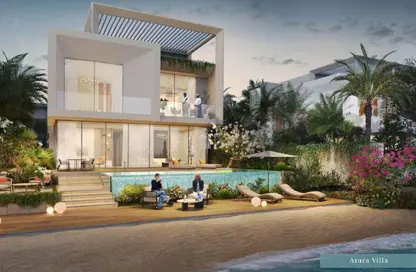 فيلا - 6 غرف نوم - 8 حمامات للبيع في جزيرة الثريا - مدينة أجمل مكان - مدينة الواجهة المائية لإمارة الشارقة - الشارقة