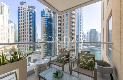 Apartment - 2 Bedrooms - 2 Bathrooms for sale in Shemara Tower - Marina Promenade - Dubai Marina - Dubai