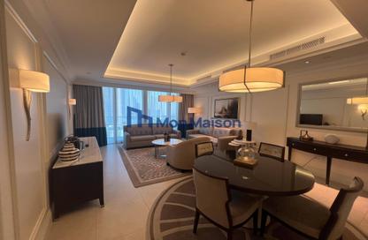 Apartment - 1 - 2 for rent in Kempinski Blvd (The address Blvd) - Downtown Dubai - Dubai