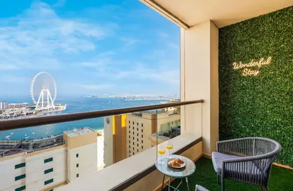 Apartment - 2 Bedrooms - 2 Bathrooms for rent in Shams 1 - Shams - Jumeirah Beach Residence - Dubai