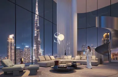 Penthouse - 6 Bedrooms - 7 Bathrooms for sale in Inaura Hotels  and  Residences - Burj Khalifa Area - Downtown Dubai - Dubai
