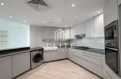 Apartment - 3 Bedrooms - 4 Bathrooms for rent in Abu Keibal - Shoreline Apartments - Palm Jumeirah - Dubai