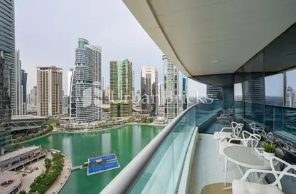 Apartment - 1 Bedroom - 2 Bathrooms for rent in Concorde Tower - JLT Cluster H - Jumeirah Lake Towers - Dubai
