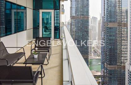 Apartment - 2 - 3 for sale in MAG 218 - Dubai Marina - Dubai