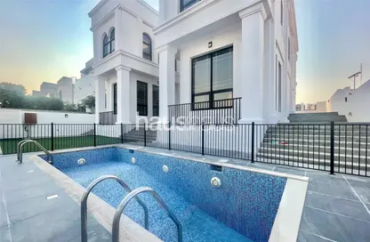 فيلا - 5 غرف نوم - 6 حمامات للايجار في القرية الغربية - الفرجان - دبي