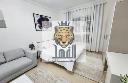 Apartment - Studio - 1 Bathroom for rent in Jasmine Towers - Garden City - Ajman