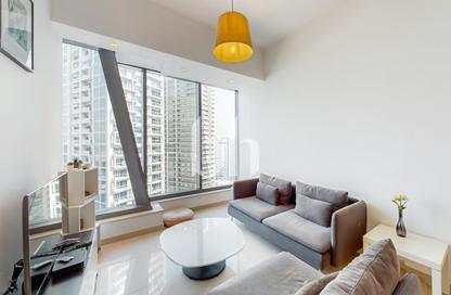 Apartment - 1 - 2 for rent in Silverene Tower B - Silverene - Dubai Marina - Dubai