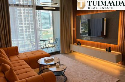 Apartment - 1 - 1 for rent in Peninsula Two - Peninsula - Business Bay - Dubai