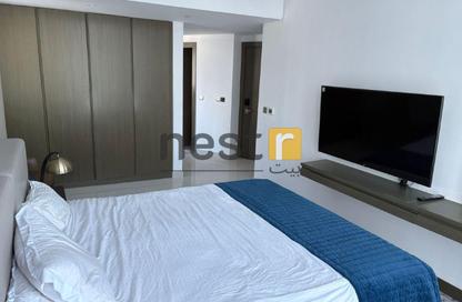 Apartment - Studio - 1 Bathroom for rent in Damac Maison Prive A - Damac Maison Prive - Business Bay - Dubai