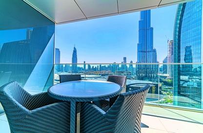 Apartment - 2 - 3 for rent in Kempinski Blvd (The address Blvd) - Downtown Dubai - Dubai