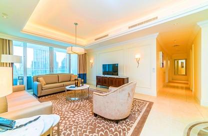 Apartment - 2 - 3 for rent in Kempinski Blvd (The address Blvd) - Downtown Dubai - Dubai