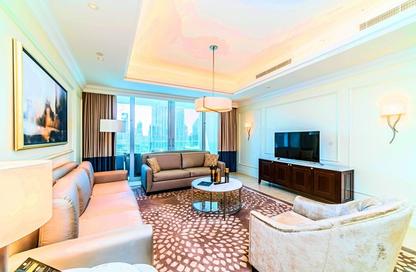Apartment - 2 - 3 for rent in Kempinski Blvd (The address Blvd) - Downtown Dubai - Dubai