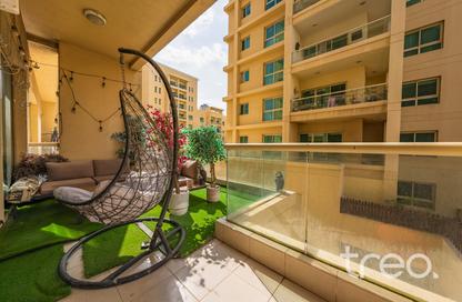 Apartment - 2 Bedrooms - 2 Bathrooms for rent in Al Dhafra 3 - Al Dhafra - Greens - Dubai