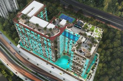 Apartment - Studio - 1 Bathroom for sale in Peace Lagoons by Peace Homes - Dubai Land Residence Complex - Dubai Land - Dubai