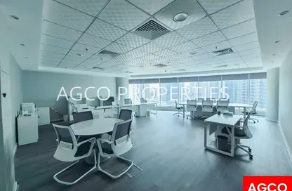 Office Space - Studio - 1 Bathroom for rent in The Prime Tower - Business Bay - Dubai