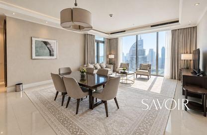 Apartment - 3 - 3 for rent in The Address Residence Fountain Views 3 - The Address Residence Fountain Views - Downtown Dubai - Dubai