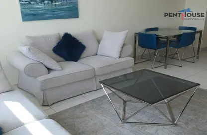 Apartment - 2 Bedrooms - 2 Bathrooms for rent in Marina View Tower A - Marina View - Dubai Marina - Dubai