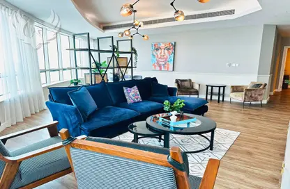 Apartment - 4 Bedrooms - 4 Bathrooms for rent in Horizon Tower - Dubai Marina - Dubai