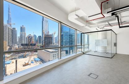 Office Space - Studio - 2 Bathrooms for rent in Opal Tower - Business Bay - Dubai