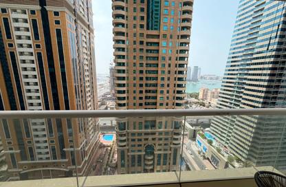 Apartment - 2 Bedrooms - 3 Bathrooms for rent in Sulafa Tower - Dubai Marina - Dubai