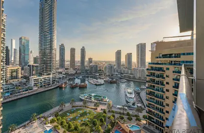Apartment - 2 Bedrooms - 4 Bathrooms for sale in Sparkle Tower 2 - Sparkle Towers - Dubai Marina - Dubai