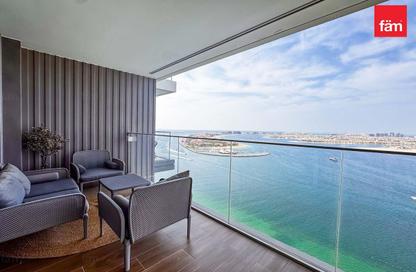 Apartment - 3 Bedrooms - 4 Bathrooms for rent in Beach Isle Tower 2 - Beach Isle - Emaar Beachfront - Dubai Harbour - Dubai