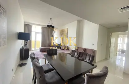 Apartment - 3 Bedrooms - 4 Bathrooms for rent in Ghalia Tower - District 18 - Jumeirah Village Circle - Dubai