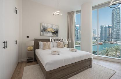 Apartment - 2 Bedrooms - 2 Bathrooms for rent in Panoramic Tower - Dubai Marina - Dubai