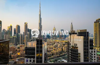 شقة - غرفة نوم - 2 حمامات للايجار في برج ايليت ريزيدينس - وسط مدينة دبي - دبي