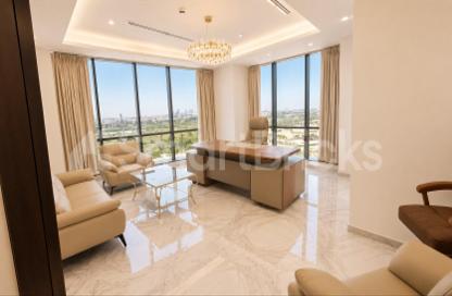 Office Space - Studio - 1 Bathroom for rent in International Business Tower - Business Bay - Dubai