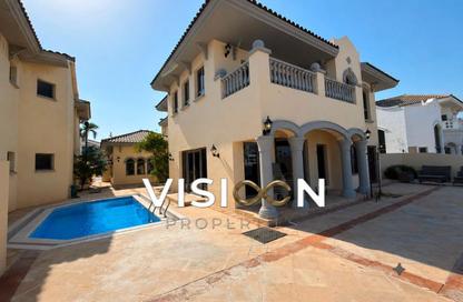 Villa - 4 Bedrooms - 5 Bathrooms for rent in Garden Homes Frond O - Garden Homes - Palm Jumeirah - Dubai