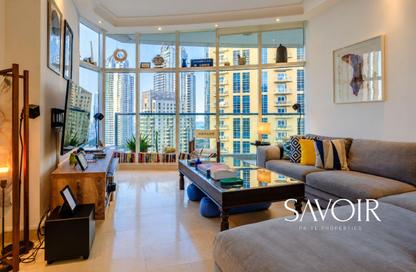 Apartment - 2 - 3 for rent in Marinascape Avant - Trident Marinascape - Dubai Marina - Dubai