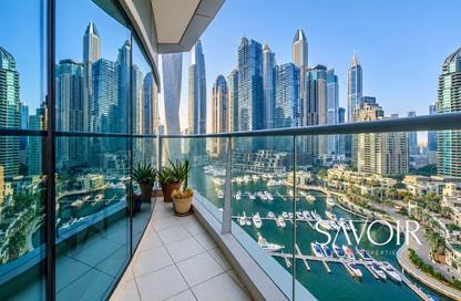 Apartment - 2 - 3 for rent in Marinascape Avant - Trident Marinascape - Dubai Marina - Dubai