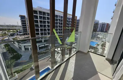 Apartment - Studio - 1 Bathroom for rent in AZIZI Riviera - Meydan One - Meydan - Dubai