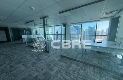 Office Space - Studio - 1 Bathroom for rent in Indigo Icon - JLT Cluster F - Jumeirah Lake Towers - Dubai