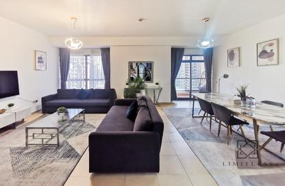 Apartment - 2 - 3 for rent in Amwaj 4 - Amwaj - Jumeirah Beach Residence - Dubai