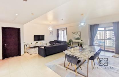 Apartment - 2 - 3 for rent in Amwaj 4 - Amwaj - Jumeirah Beach Residence - Dubai