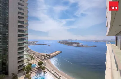 Apartment - 1 Bedroom - 1 Bathroom for rent in Beach Vista Tower 2 - Beach Vista - Emaar Beachfront - Dubai Harbour - Dubai
