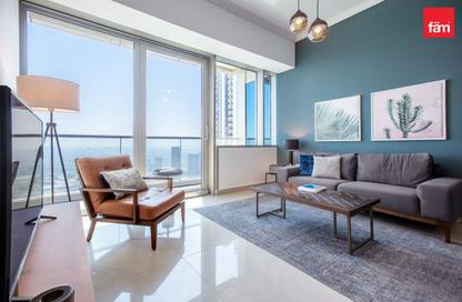 Apartment - 1 - 2 for rent in Ocean Heights - Dubai Marina - Dubai