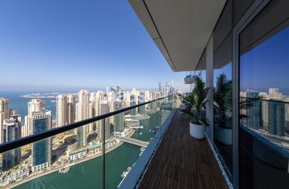 Apartment - 3 - 4 for rent in Vida Residences Dubai Marina - Dubai Marina - Dubai