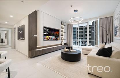 Apartment - 2 Bedrooms - 3 Bathrooms for rent in Beach Mansion Tower 2 - Beach Mansion - EMAAR Beachfront - Dubai Harbour - Dubai