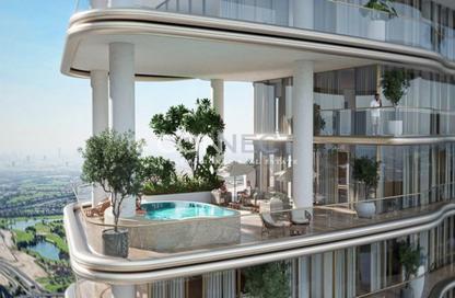 Apartment - 1 Bedroom - 2 Bathrooms for sale in Azure By Lapis - RAK Central - Ras Al Khaimah