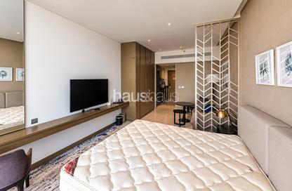 Apartment - Studio - 1 for rent in Damac Maison Prive B - Damac Maison Prive - Business Bay - Dubai