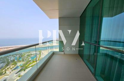 Apartment - 2 Bedrooms - 3 Bathrooms for rent in Al Bateen Residences - Jumeirah Beach Residence - Dubai